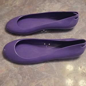 Kartell Deep Purple Slip-On Jelly Flats